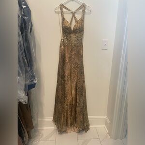 Cheetah Formal Dress